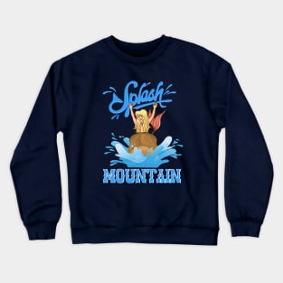 Splash on the mountain Crewneck Sweatshirt